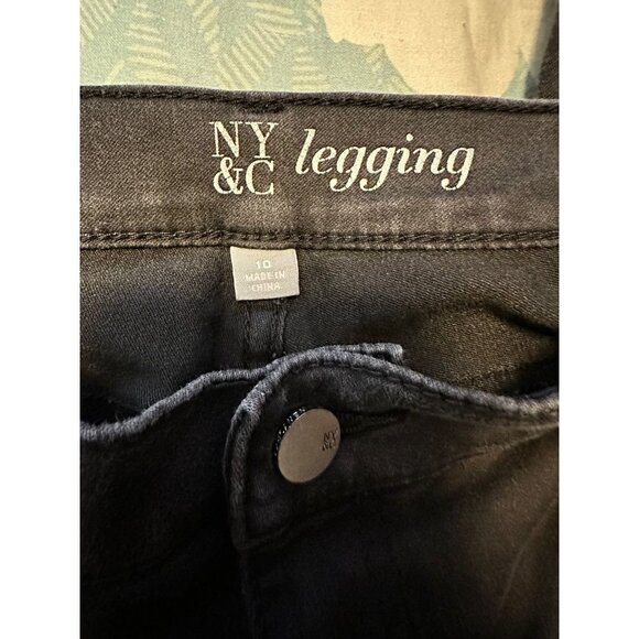 6 FOR $15 New York & company size 10 jeggings - Picture 2 of 3